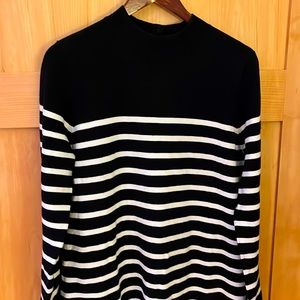 Loft Striped Sweater Dress
